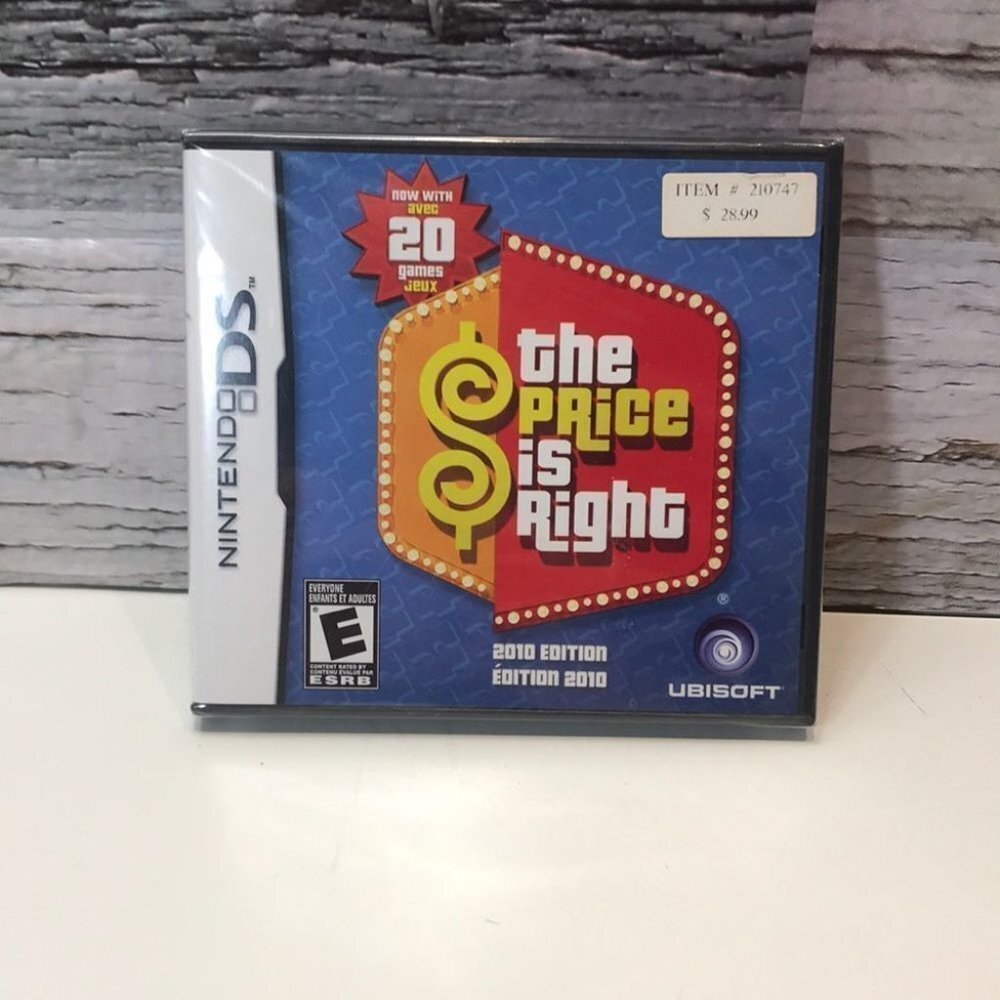 Nintendo DS The Price Is Right Game sealed New